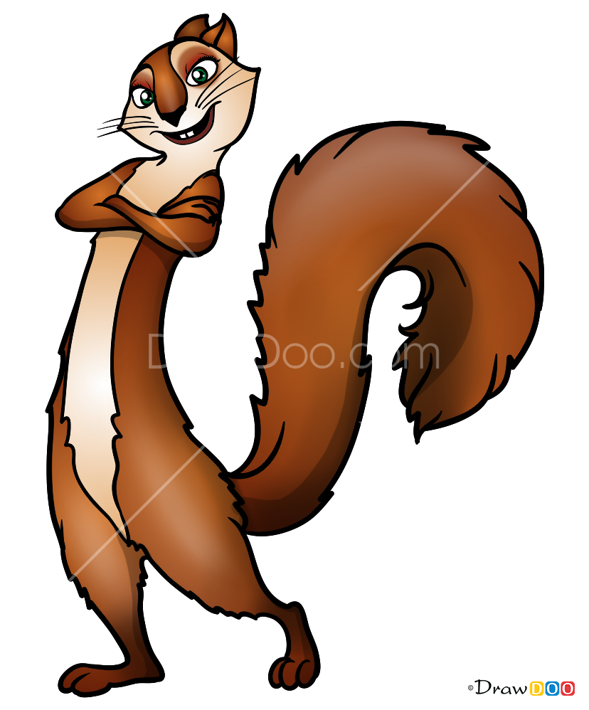 How to Draw Andie, The Nut Job 2